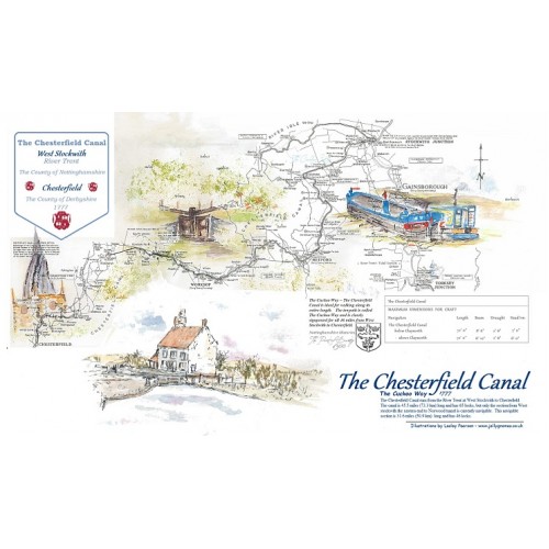 Chesterfield Canal Map